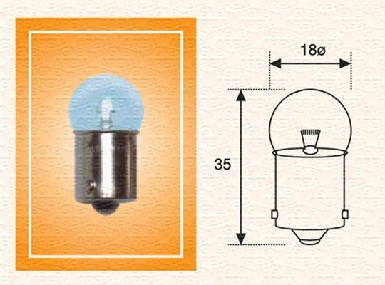 Лампочка 004009100000 Magneti Marelli